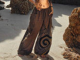 Harem Pants with Adjustable Length for Men and Women