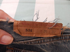 Vintage 90s Upcycled Levi's 501 Bell Bottom Jeans for Women