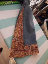 Vintage 90s Upcycled Levi's 501 Bell Bottom Jeans for Women