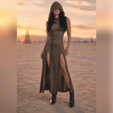 Hooded Maxi Dress